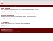 Tablet Screenshot of portal.webhosting.fm